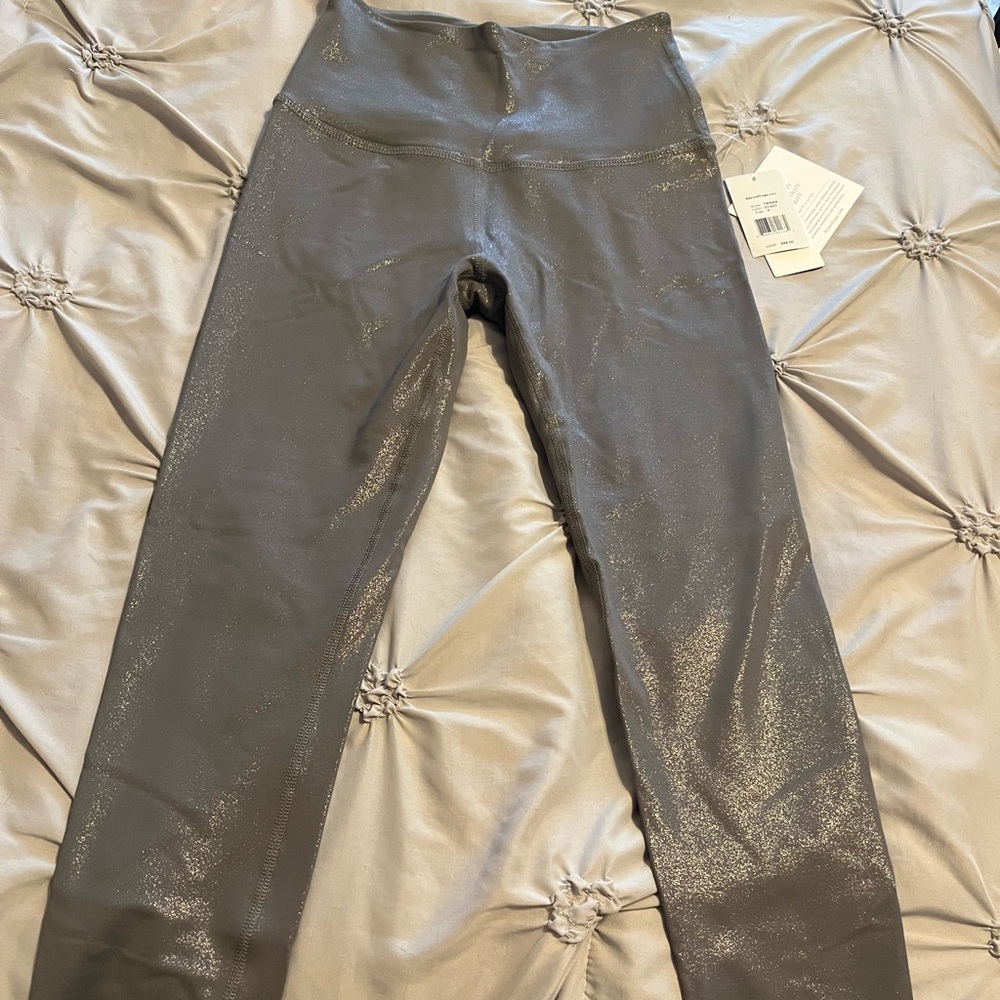 Beyond yoga gray and shimmering leggings!!